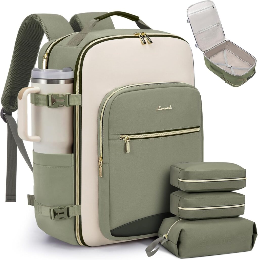 40L Waterproof Travel Backpack for Women & Men 2026
