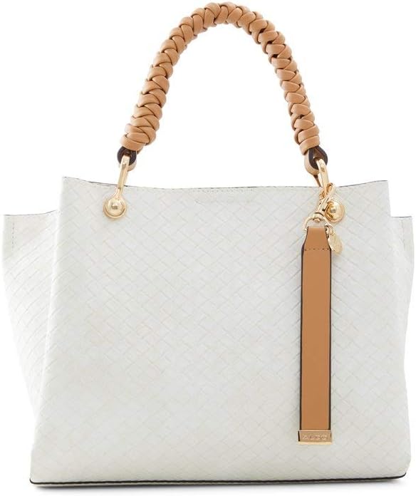 Neutral leather tote bag for work and everyday use — view 3