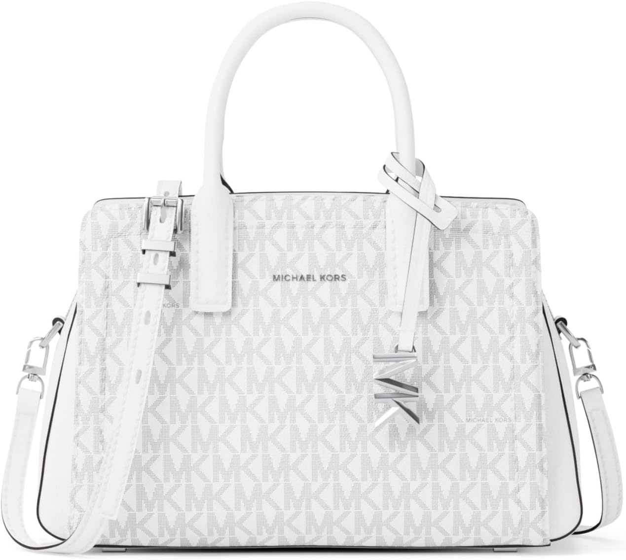 Michael Kors Laila extra small leather crossbody bag in {color} — view 1
