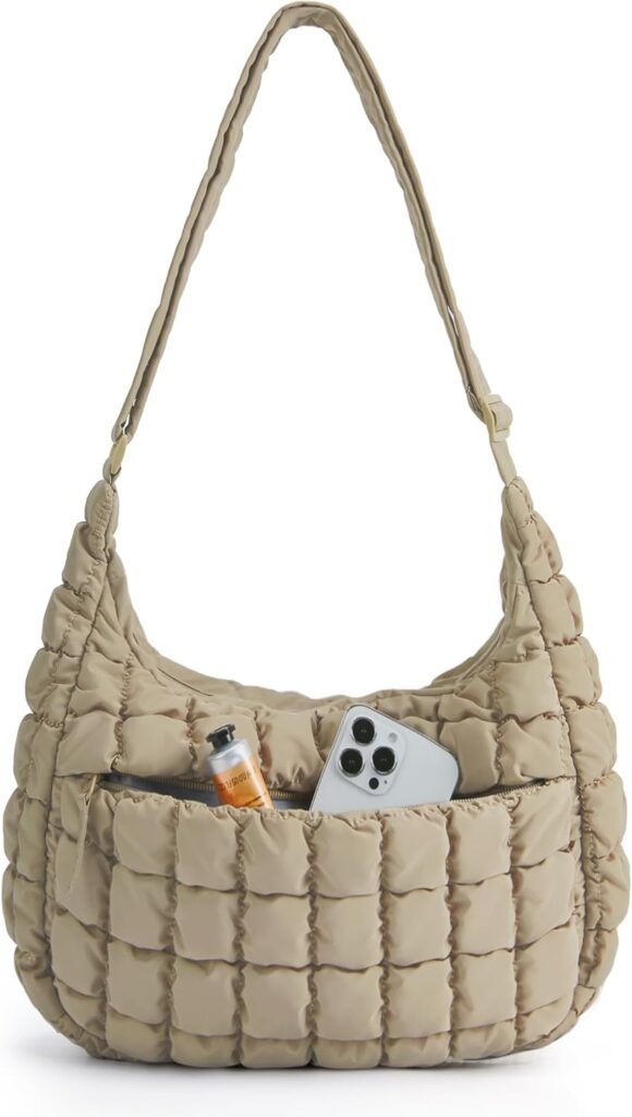 BAGSMART Quilted Crossbody Bag for Work 2026