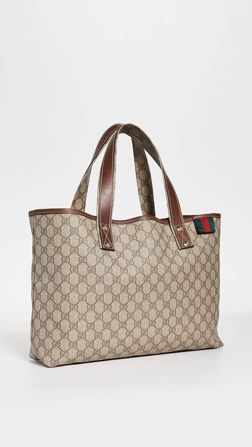 Neutral canvas tote bag for everyday use — side