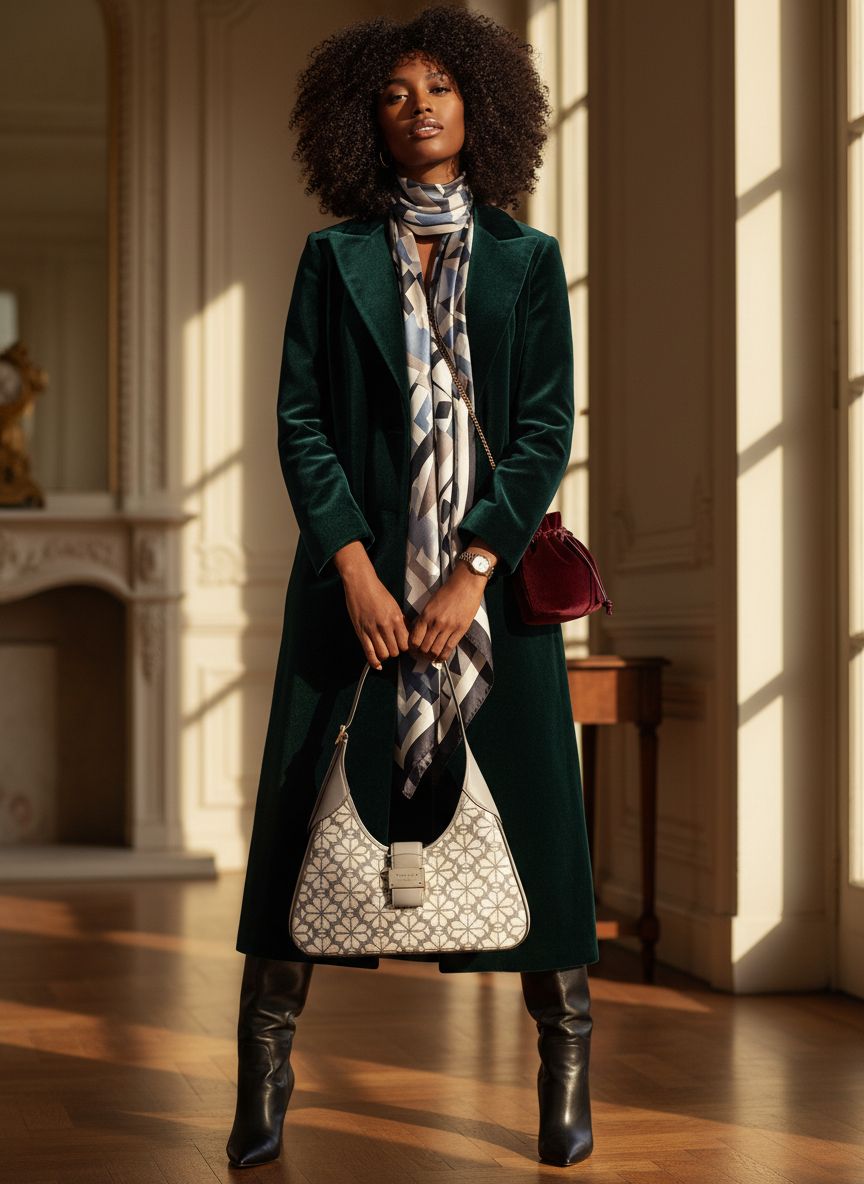 Classic leather shoulder bag in neutral tone, compact underarm style — view 6