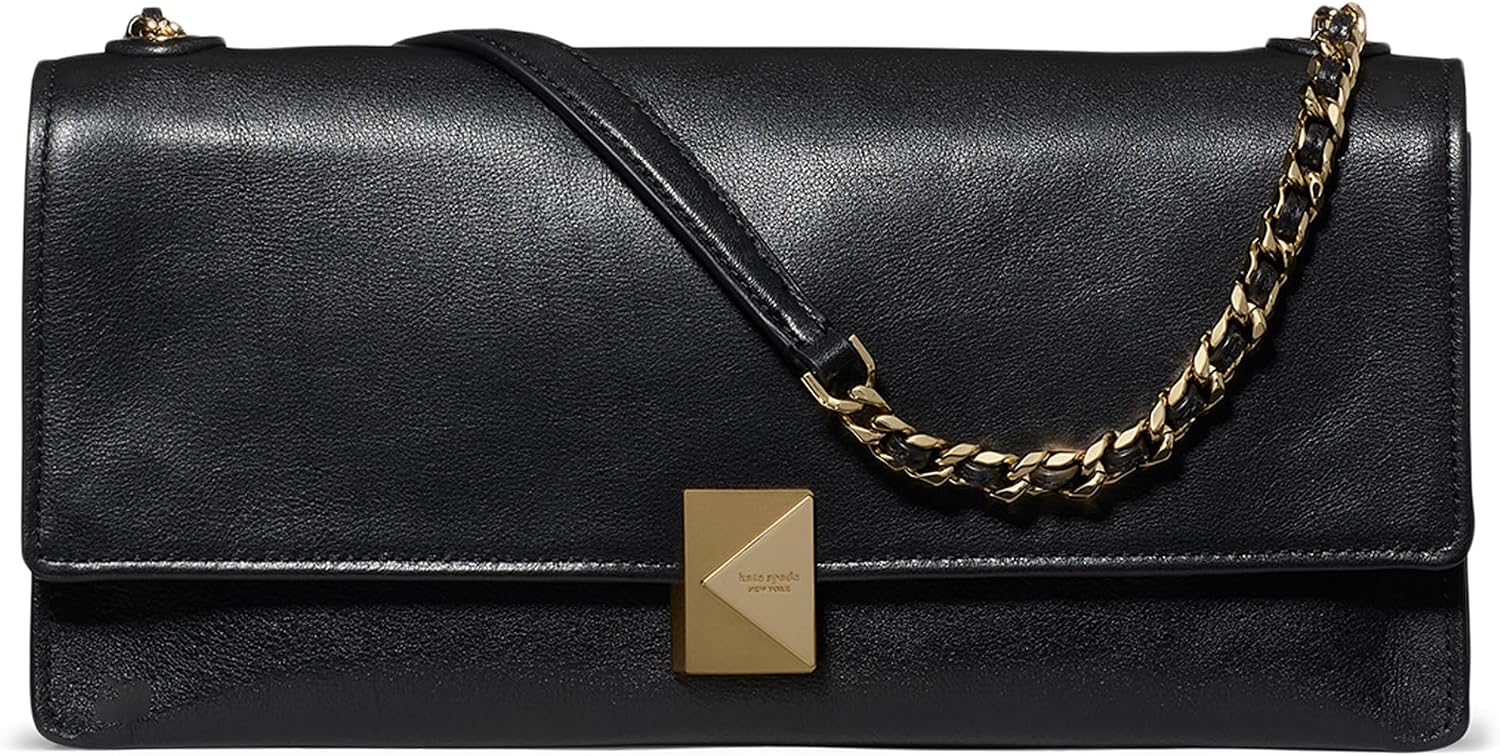 Glazed leather soft shoulder bag in neutral tone — view 5a