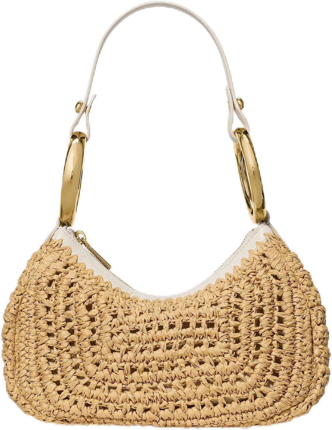 Sequin paillette evening satchel in warm multi — view 1
