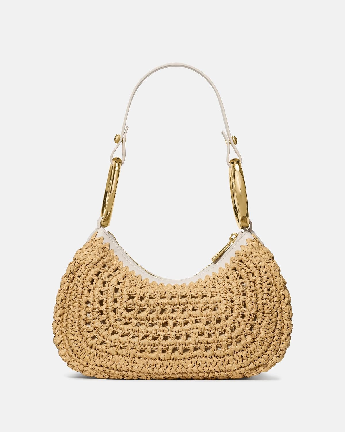 Sequin paillette evening satchel in warm multi — view 5