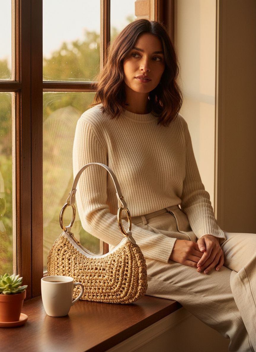 Sequin paillette evening satchel in warm multi — view 5a