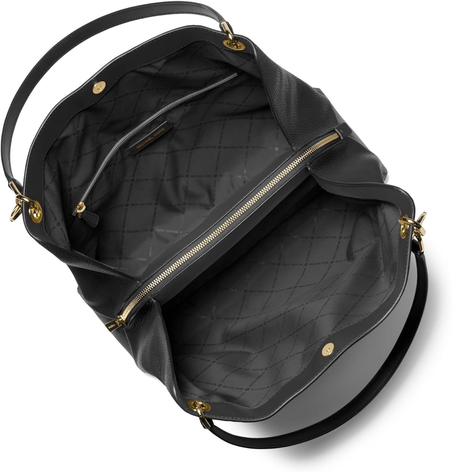 Michael Kors Christina Large Shoulder Bag in {color} leather — view 2