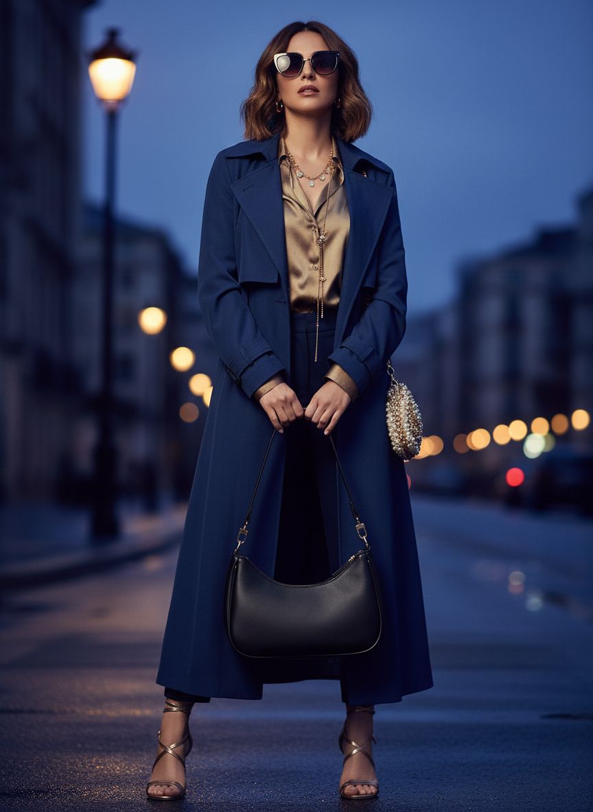 Black leather hobo shoulder bag with vintage styling — view 6