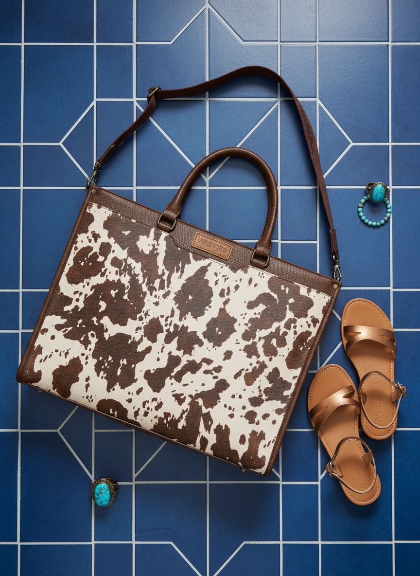 Canvas laptop shoulder bag in neutral tone, front view with organized compartments — view 7b